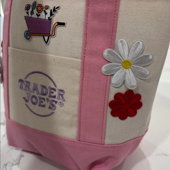 Trader Joe's Custom Decorated Mini Tote Bag - Picture 10 of 13